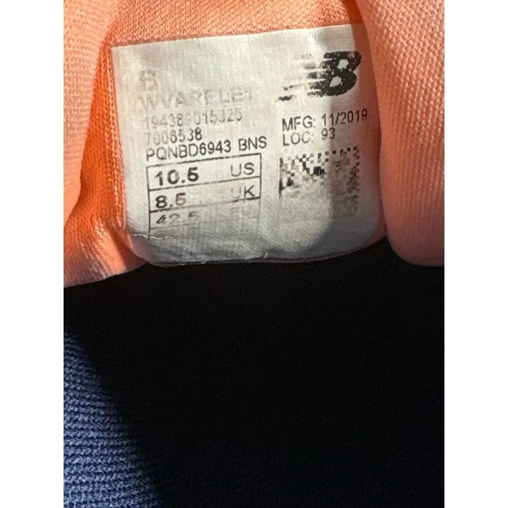 New Balance Fresh Foam Arishi Running Shoes Gray Orange Women’s Size 10.5